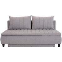 Boxspringová pohovka MARINO, světle šedá - černá/světle šedá, Moderní, dřevo/textil (208/102/96cm) - Luca Bessoni