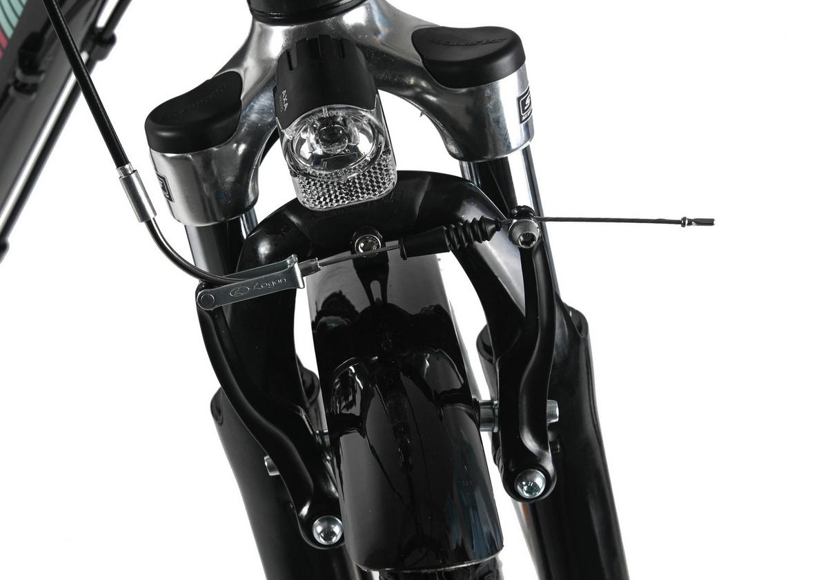 Damenrad Dacapo Padova Schwarz 28 Zoll, Rh 48 cm - Schwarz, Basics, Metall (25/140/60cm)