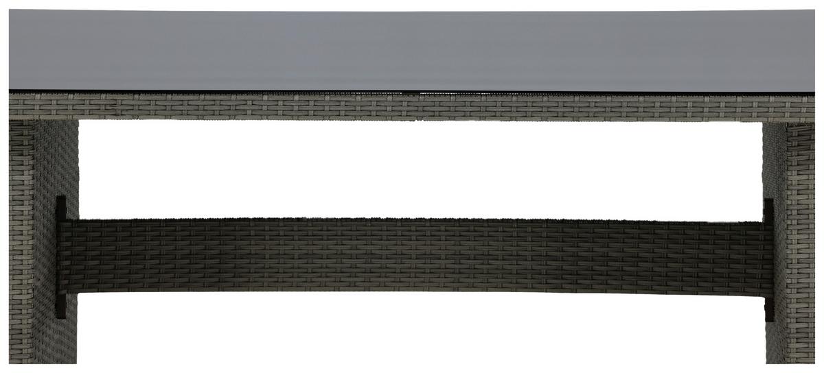 Gartentisch Padova Kunststoff L 200 cm - Grau, KONVENTIONELL, Kunststoff (200/100/74cm) - Gardenson