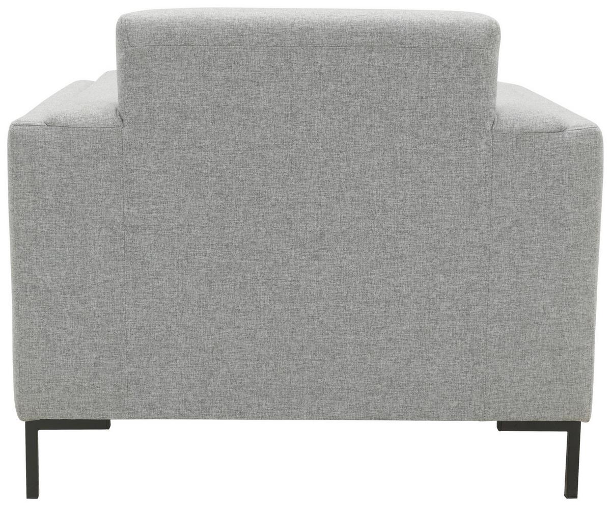 Sessel Looks Vii - Silberfarben/Schwarz, Design, Textil (97/82/90cm) - LOOKS by W.Joop