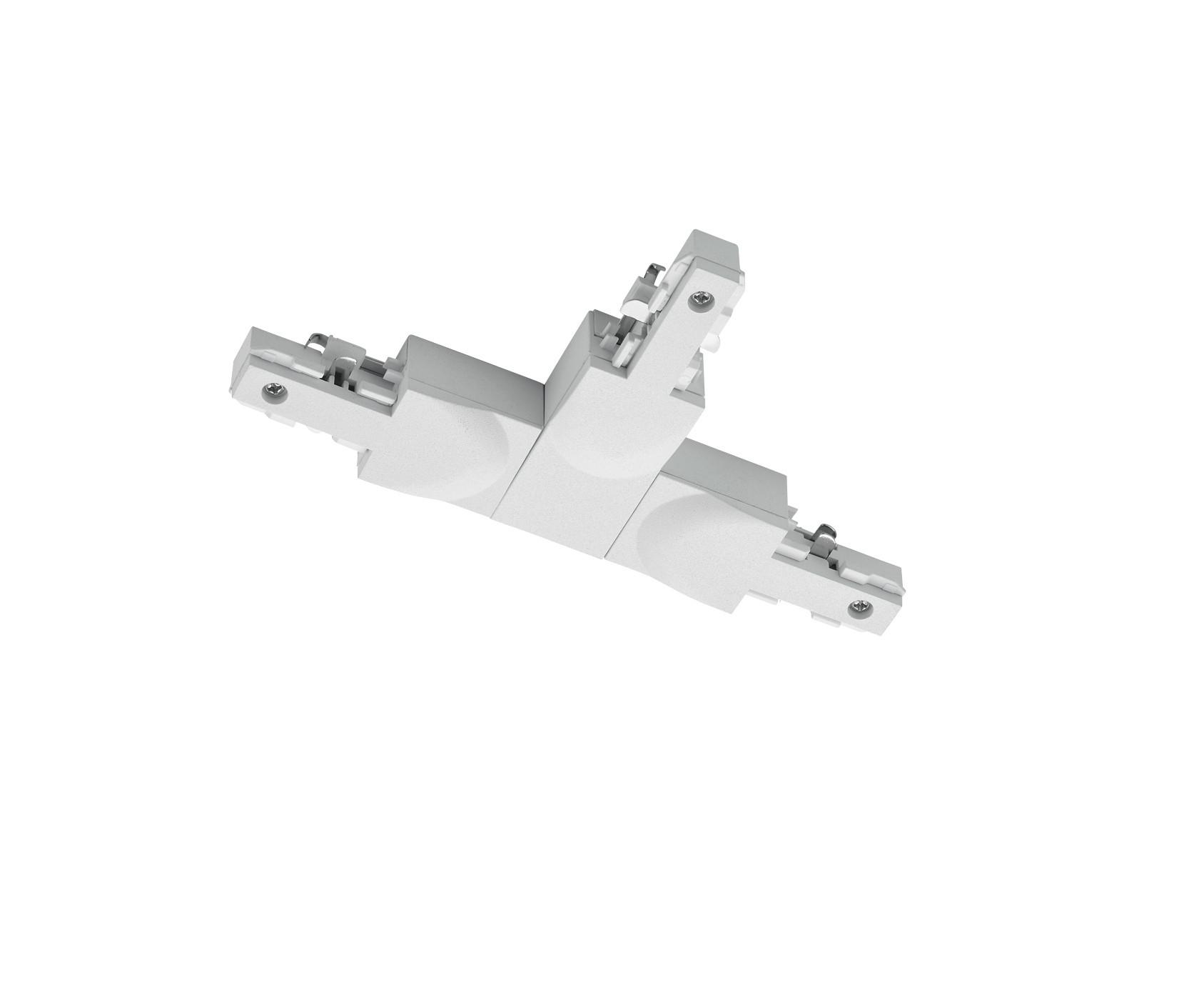 Schienensystem-Verbinder 702331B DUOLINE - Weiß, Basics, Kunststoff (16/2/10cm) - Trio Leuchten
