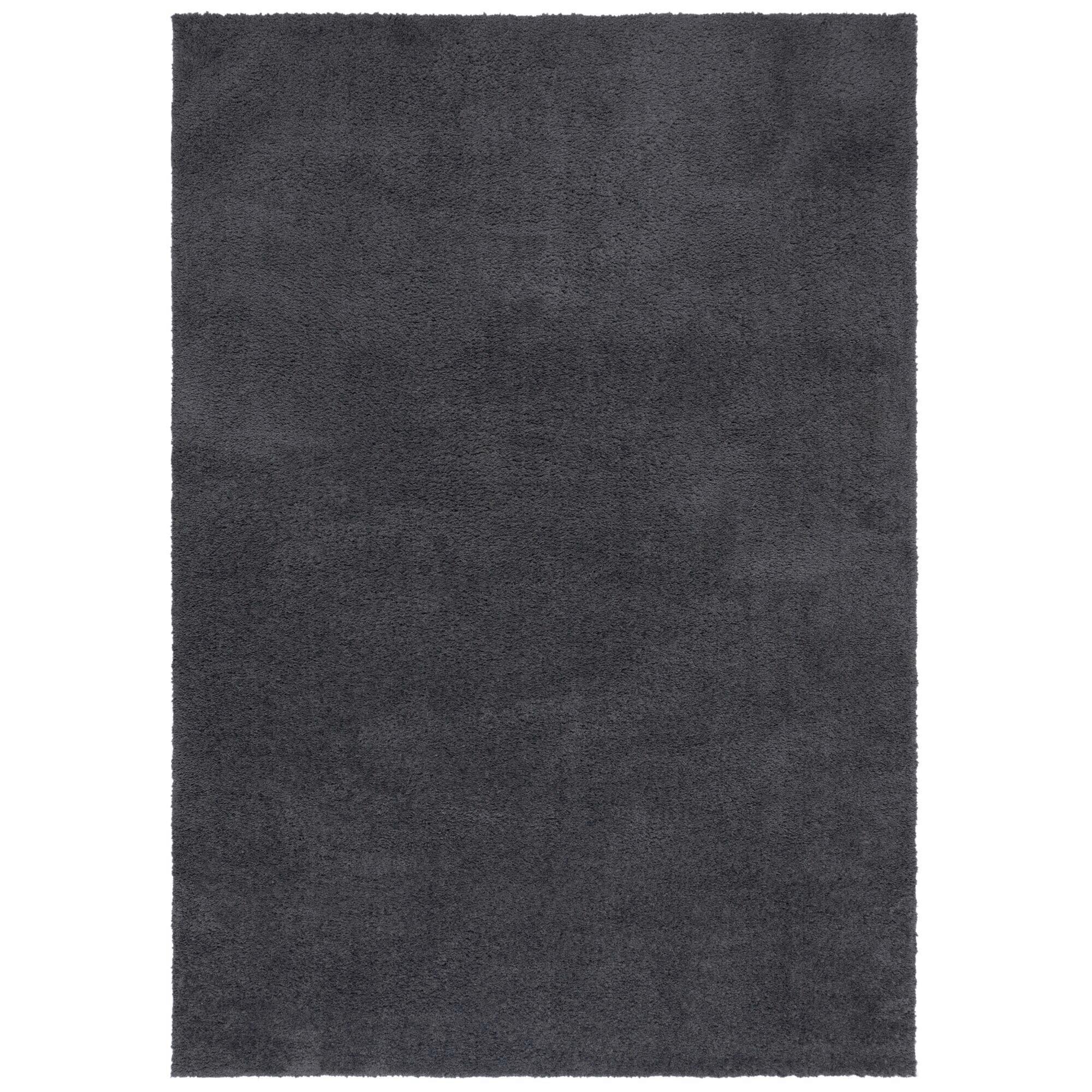 Shaggy Waschbar Grau 80x150 - Grau, Basics, Textil (80/150cm)