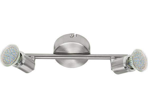 Strahler Amalia, 2-flammig - Chromfarben/Nickelfarben, KONVENTIONELL, Metall (25,5/8,5/15,5cm) - Homezone Strahler Amalia, 2-flammig - Chromfarben/Nickelfarben, KONVENTIONELL, Metall (25,5/8,5/15,5cm) - Homezone