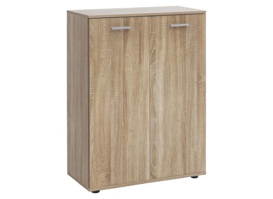 Kommode B 71cm Svenja, Eiche Dekor - Eichefarben/Schwarz, KONVENTIONELL, Holzwerkstoff (71/104/35cm) - Livetastic Kommode B 71cm Svenja, Eiche Dekor - Eichefarben/Schwarz, KONVENTIONELL, Holzwerkstoff (71/104/35cm) - Livetastic