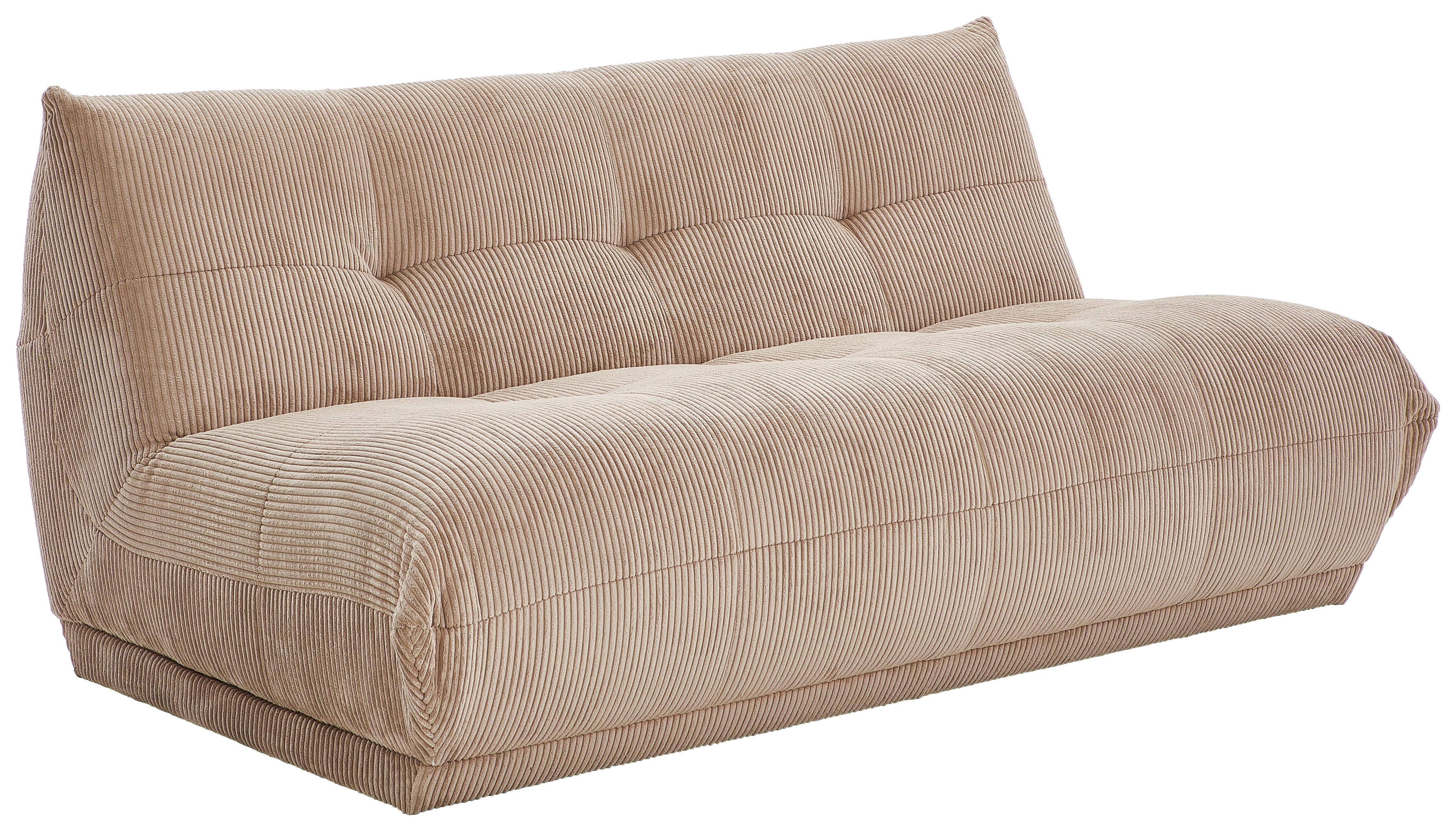 Sofaelement Giselle 2,5 Sofa Modul Taupe B: 180 cm - Taupe, Trend, Textil (180/80/112cm) - Livetastic