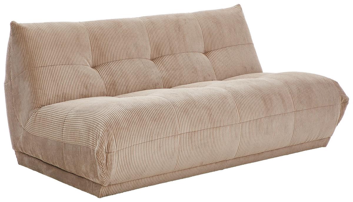 Sofaelement Giselle 2,5 Sofa Modul Taupe B: 180 cm - Taupe, Trend, Textil (180/80/112cm) - Livetastic