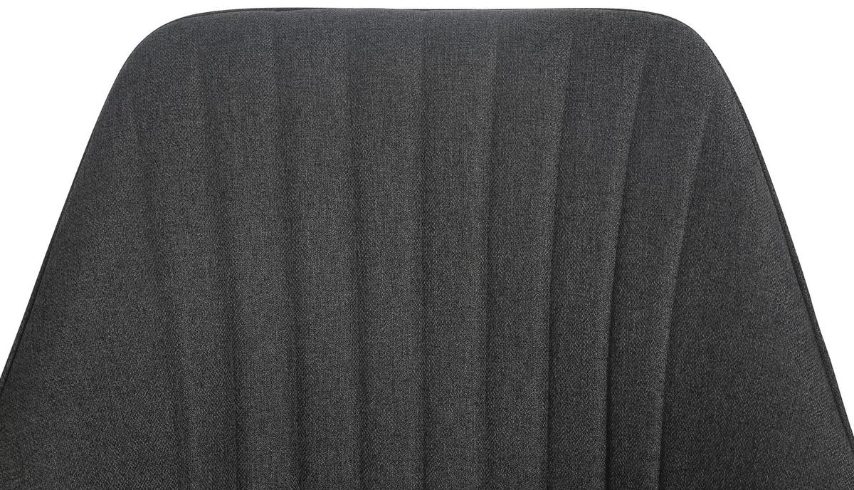 Sessel Juno - Dunkelgrau/Naturfarben, MODERN, Holz/Textil (71/85.5/67cm) - P & B