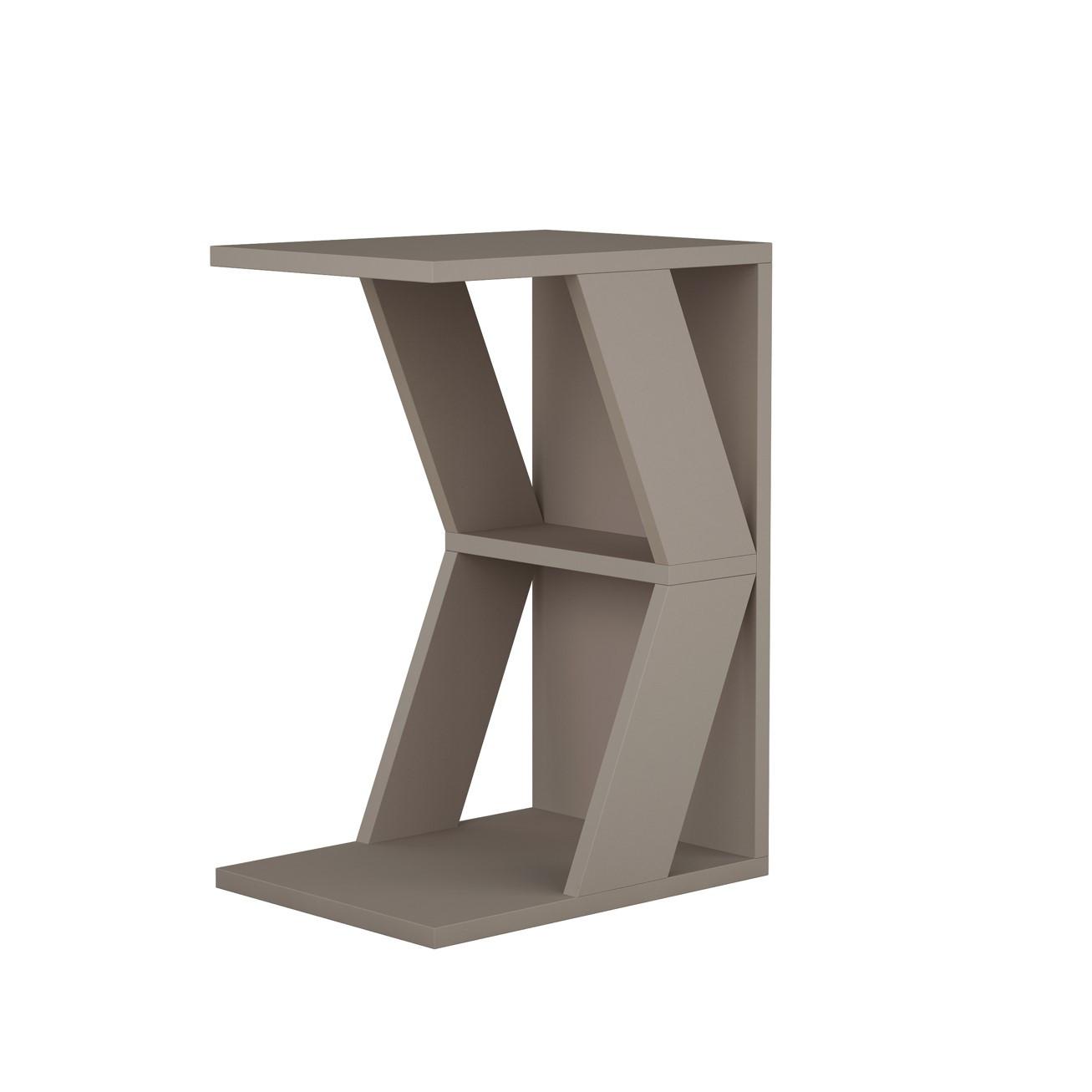Beistelltisch Naze Beistelltisch - Beige, Design, Holzwerkstoff (30/57/40cm) - Livetastic