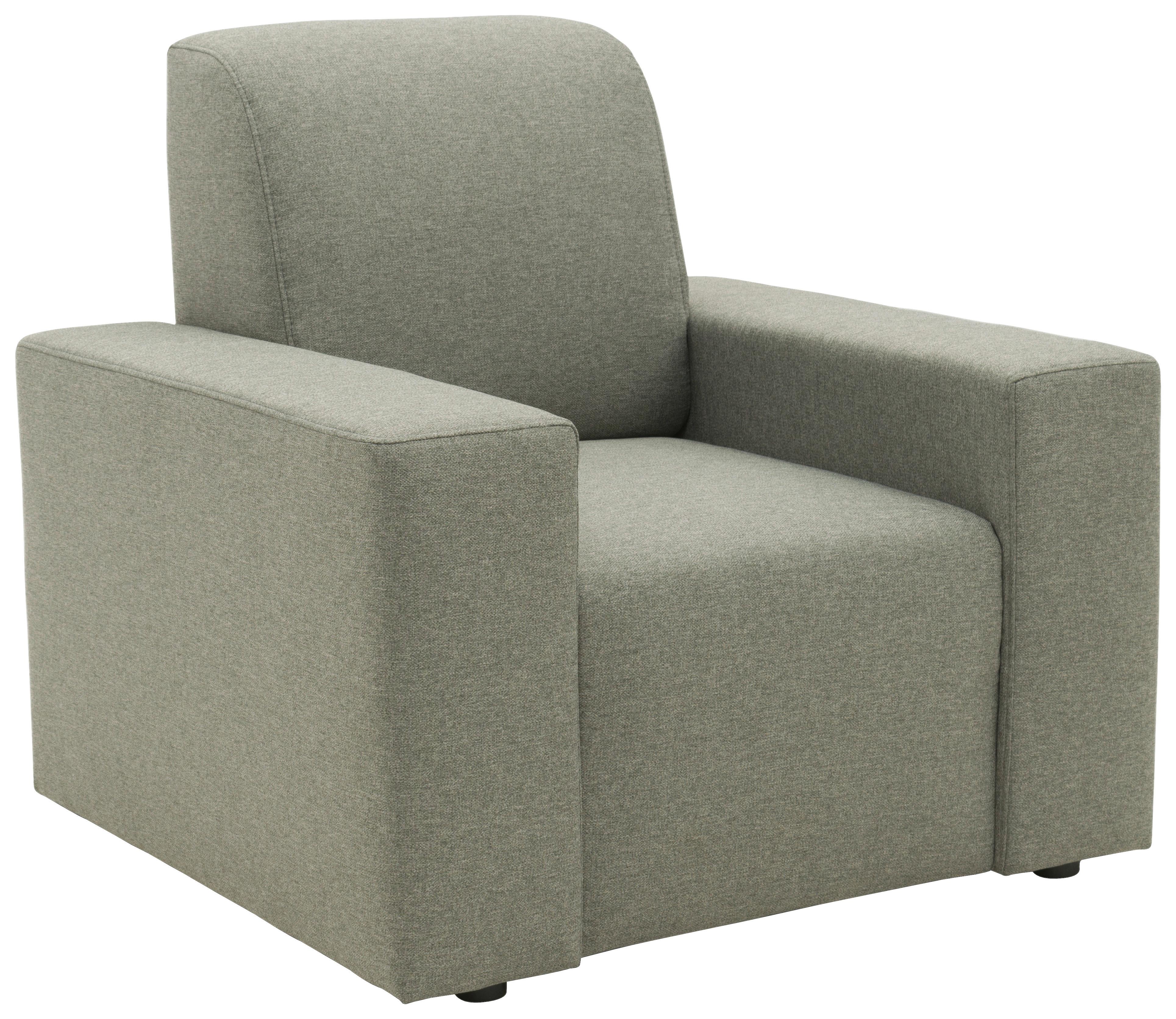 Sessel Looks Graubraun B: 93 cm - Graubraun/Schwarz, Design, Textil (93/88/88cm) - LOOKS by W.Joop