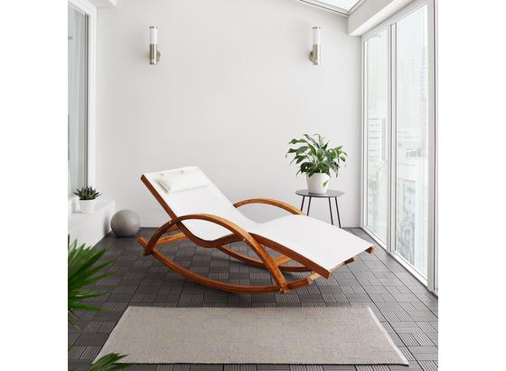 Húpacie Lehátko Jenna - biela, Moderný (72/70/167cm) - Mömax modern living Húpacie Lehátko Jenna - biela, Moderný (72/70/167cm) - Mömax modern living