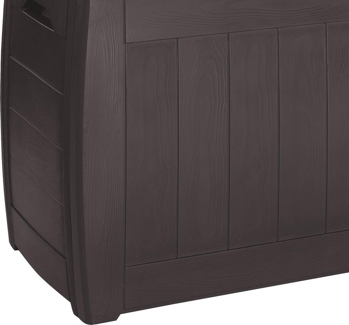 Kissenbox Wasserdicht Hollywood 117,5x57,3x45 cm - Dunkelgrau, Basics, Kunststoff (117,5/57,3/45cm) - Keter