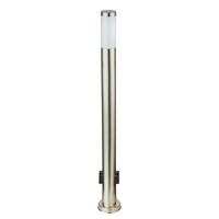Außenleuchte 3159k - Edelstahlfarben/Opal, Design, Kunststoff/Metall (13,1/110cm) - Globo