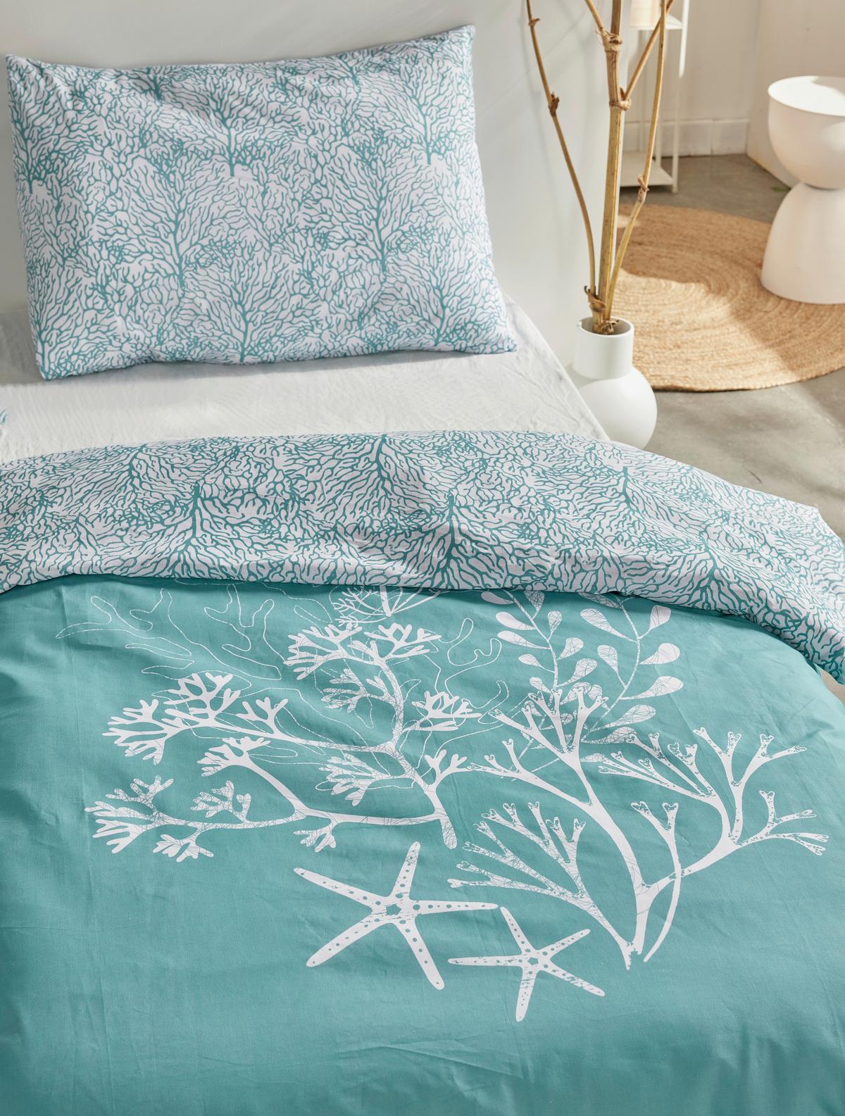POVLEČENÍ SUNSHINE - světle modrá, Moderní, textil (140/200cm)