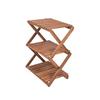 Gartenregal Akazienholz Tulsa Braun, B/H: ca. 30/59 cm - Braun/Akaziefarben, MODERN, Holz (30/59/47cm) - Gardenson