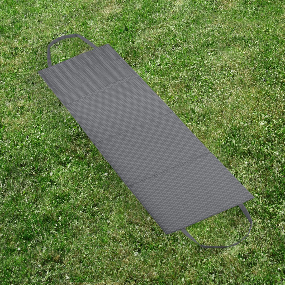 Liegenauflage Meila - Anthrazit, MODERN, Textil (50/160cm) - Luca Bessoni