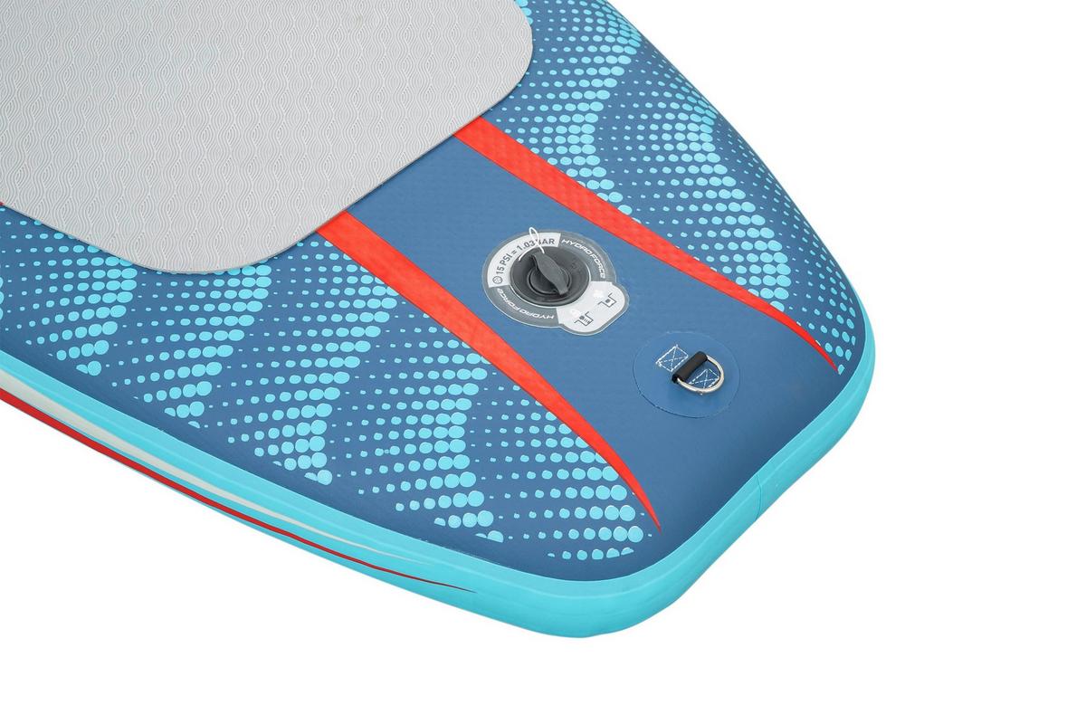 Stand-Up Paddle Board David - Blau/Grau, KONVENTIONELL, Kunststoff/Metall (305/84/15cm) - Bestway