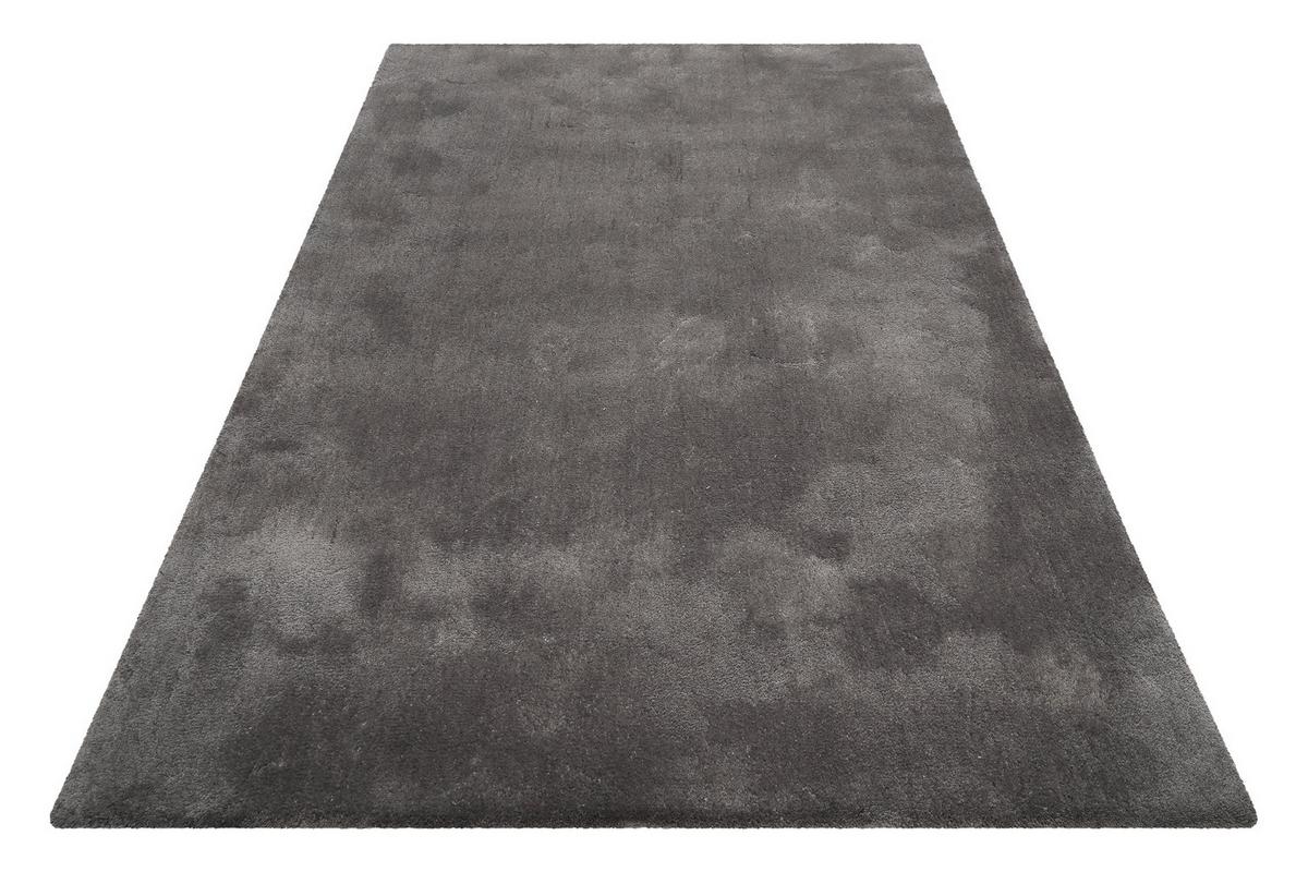 Hochflorteppich Emilia - Grau, Design, Textil (80/150cm) - WECON HOME BASIC