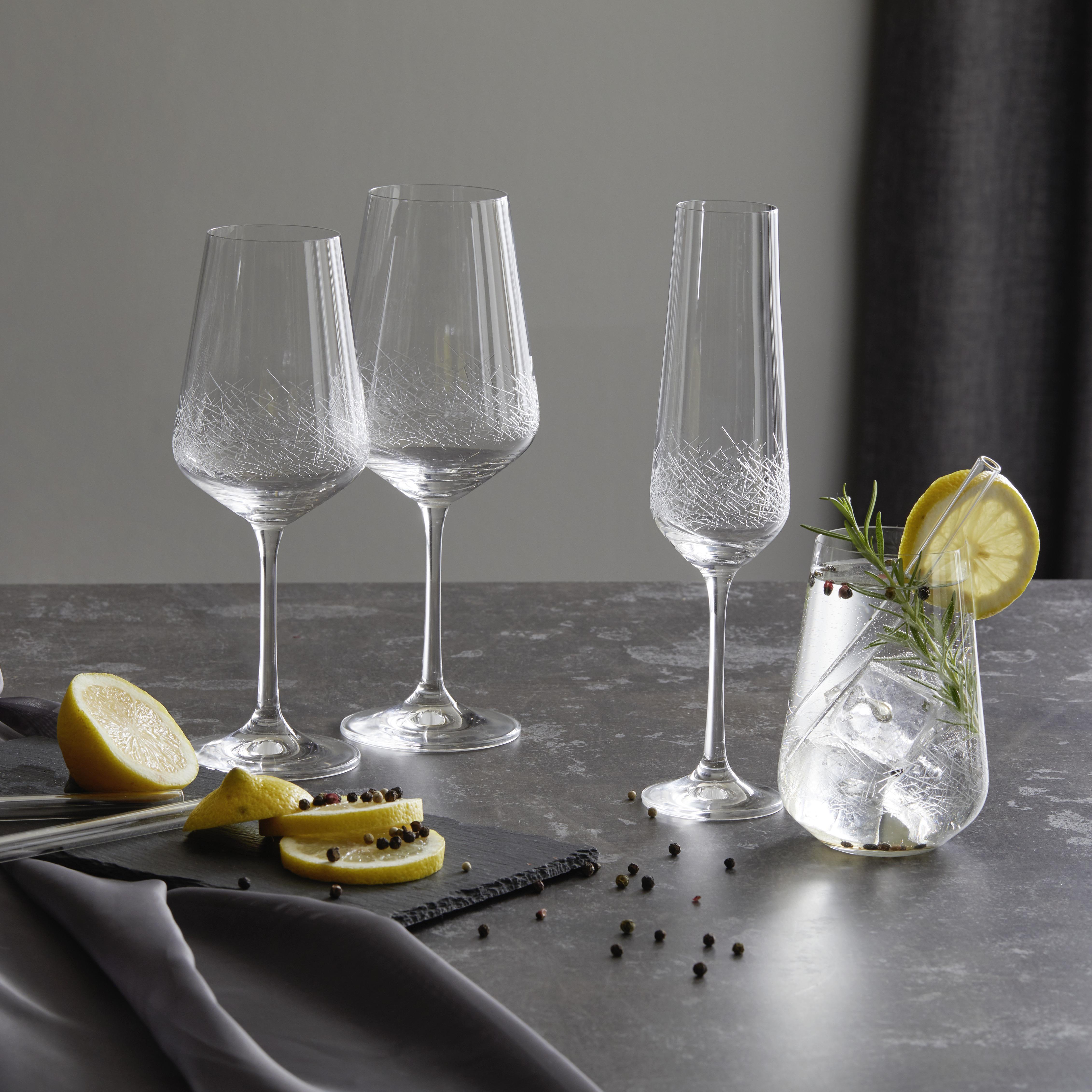 Sklenice Na Longdrink Crystal Chic, 4ks/bal. - čiré, Moderní, sklo (0,38l) - Premium Living