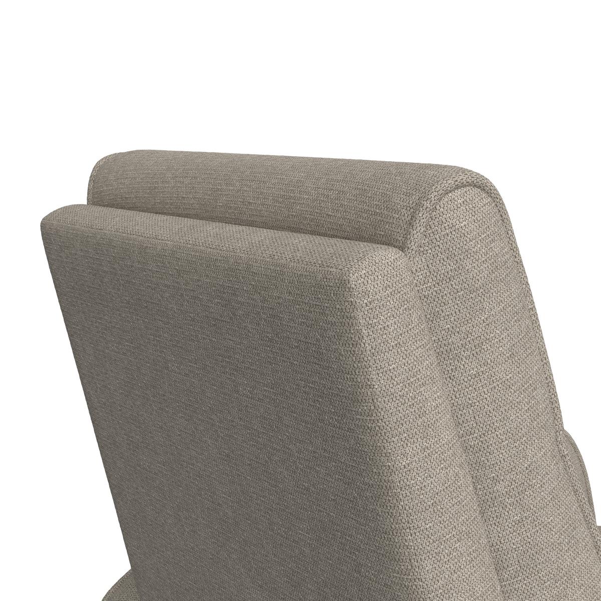 Tv-fotel Leon - világosbarna, Basics, műanyag/textil (80/102/96cm) - Best Price