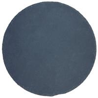 Schiefertafel Rund Bxl 25x25 Cm - Schwarz, KONVENTIONELL, Stein (25/25cm) - Luca Bessoni