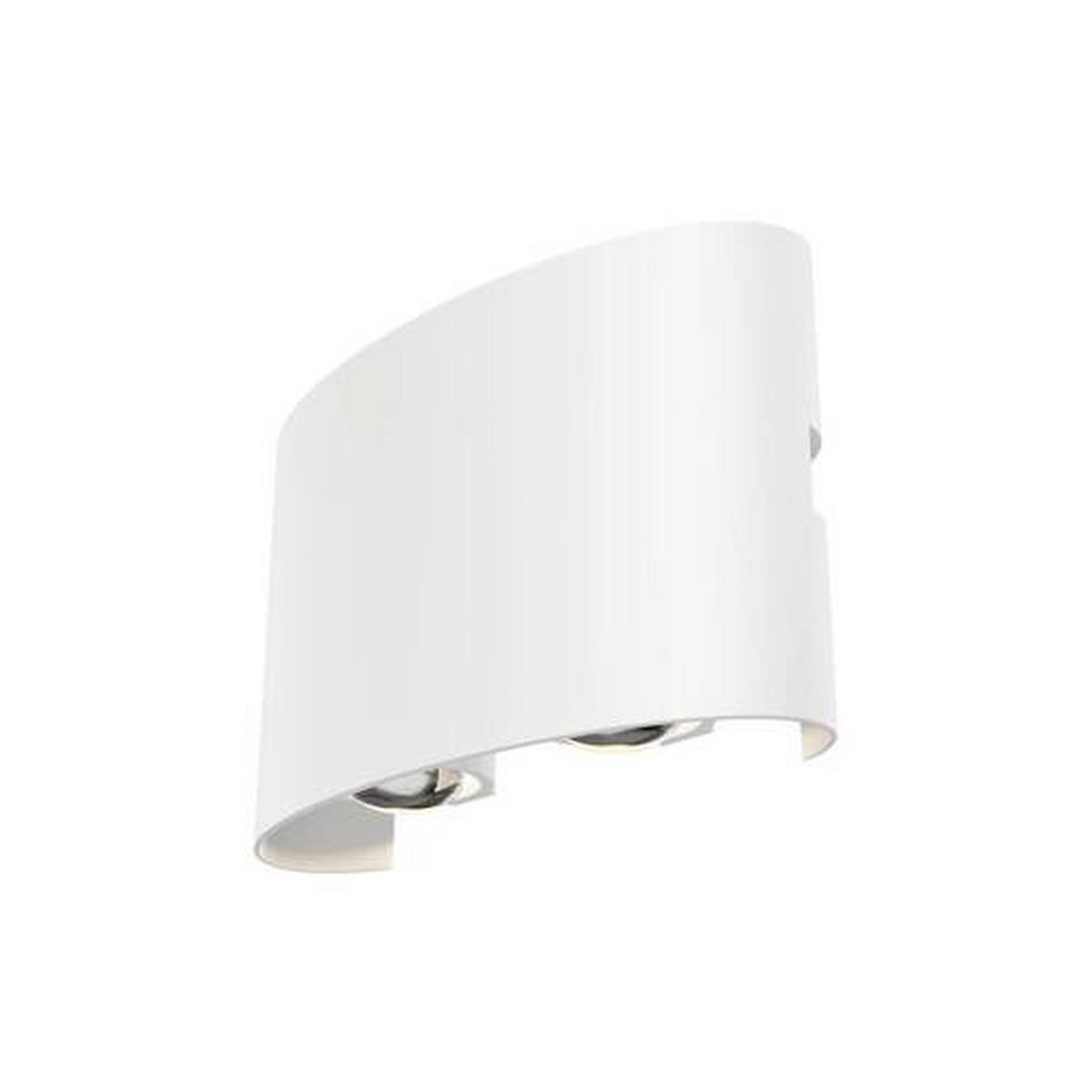 Außenwandleuchte Strato - Weiß, Trend, Metall (8/12/3,7cm) - MAYTONI