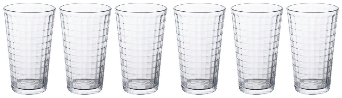 Pohár Zana Kb. 450ml - átlátszó, Basics, Üveg (8,8/14,5cm) - Luca Bessoni