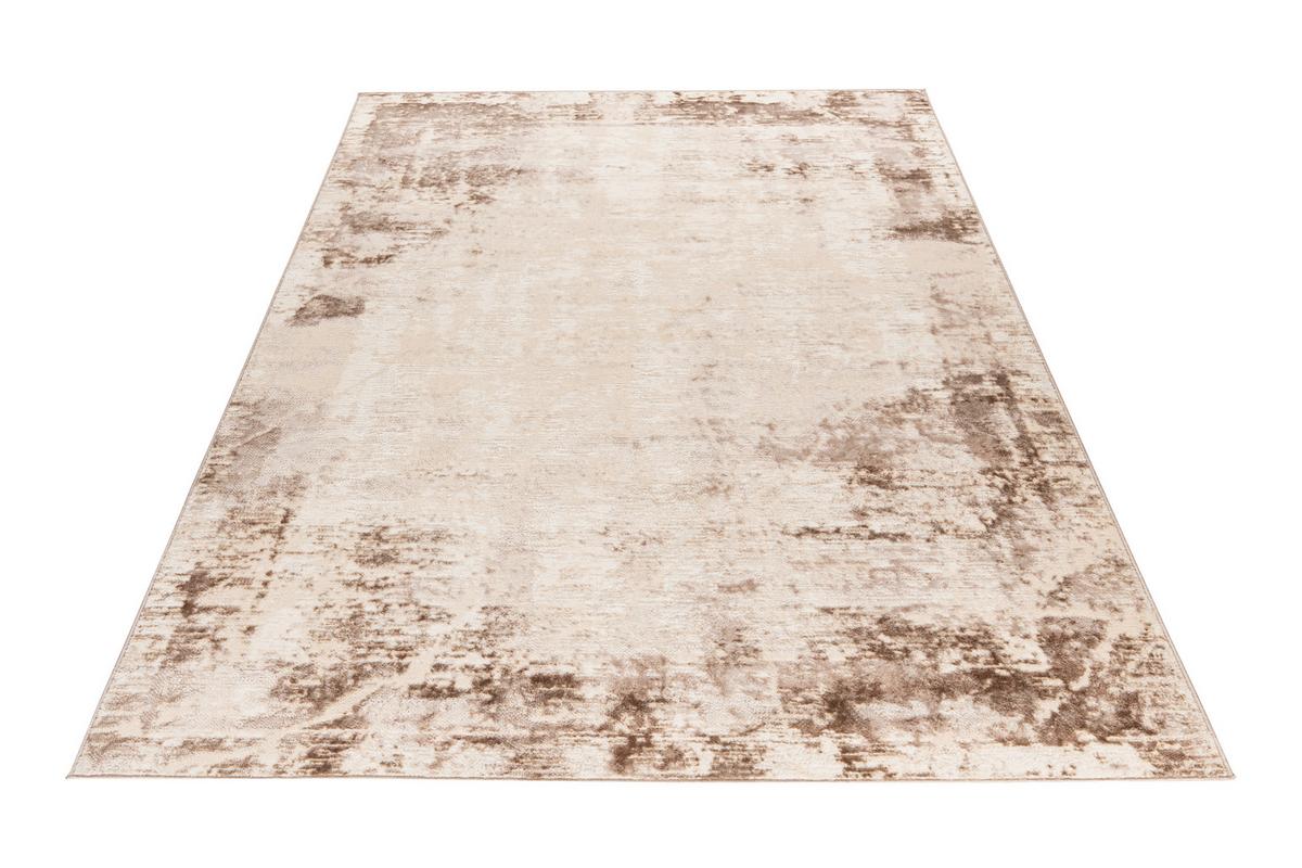 Vintage-Teppich My Nevada 342 - Taupe, Design, Textil (80/150cm) - Obsession