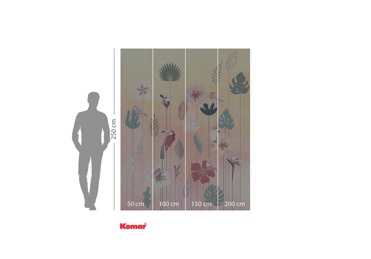 Vliestapete Rio - Multicolor, Basics (200/250cm) - Komar