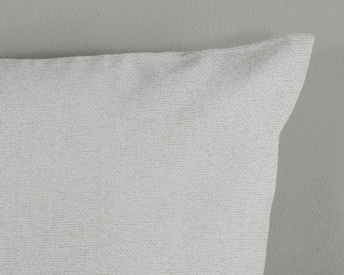 WENDEBETTWÄSCHE LAUNO - Greige/Hellgrau, Basics, Textil (140/200cm)