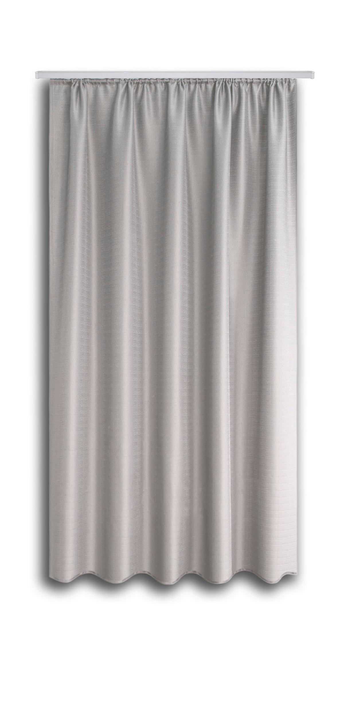 Készfüggöny Ben Ii - ezüst, Konventionell, textil (135/175cm) - Ondega