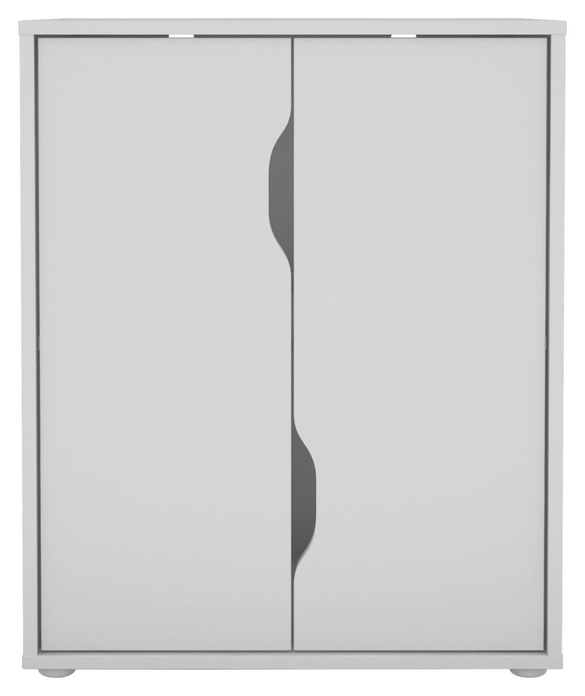 Aktenschrank Belfast - Weiß, MODERN, Holzwerkstoff (60/76,5/37cm) - MID.YOU
