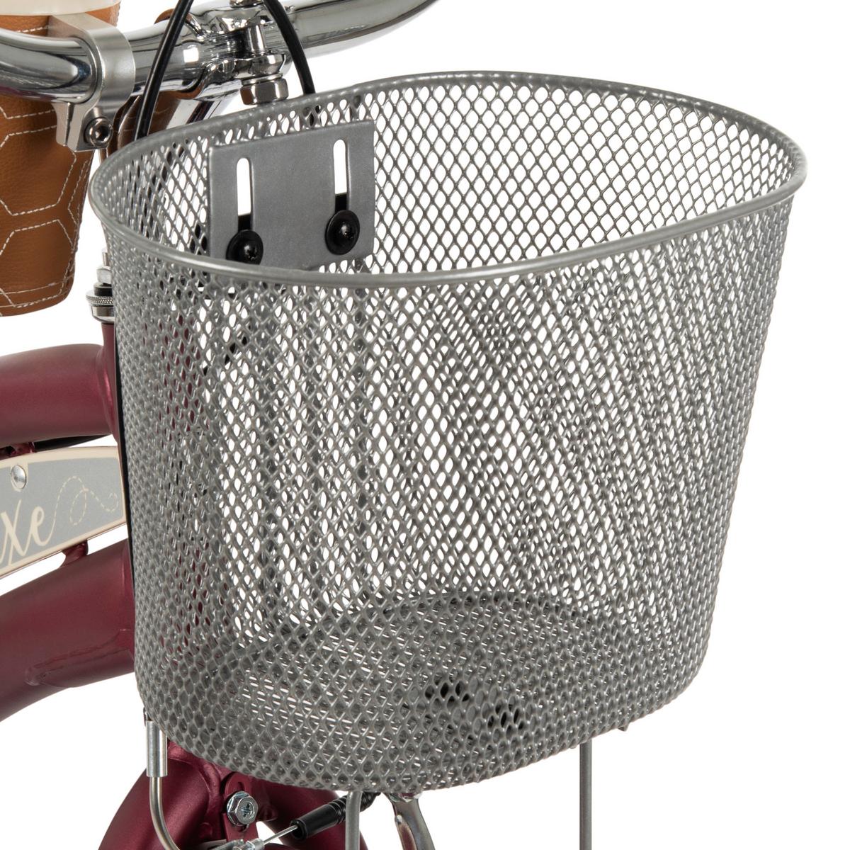 Kinderfahrrad Deluxe Bordeaux, 26 Zoll - Bordeaux, Basics, Metall (69,5/112/172cm)