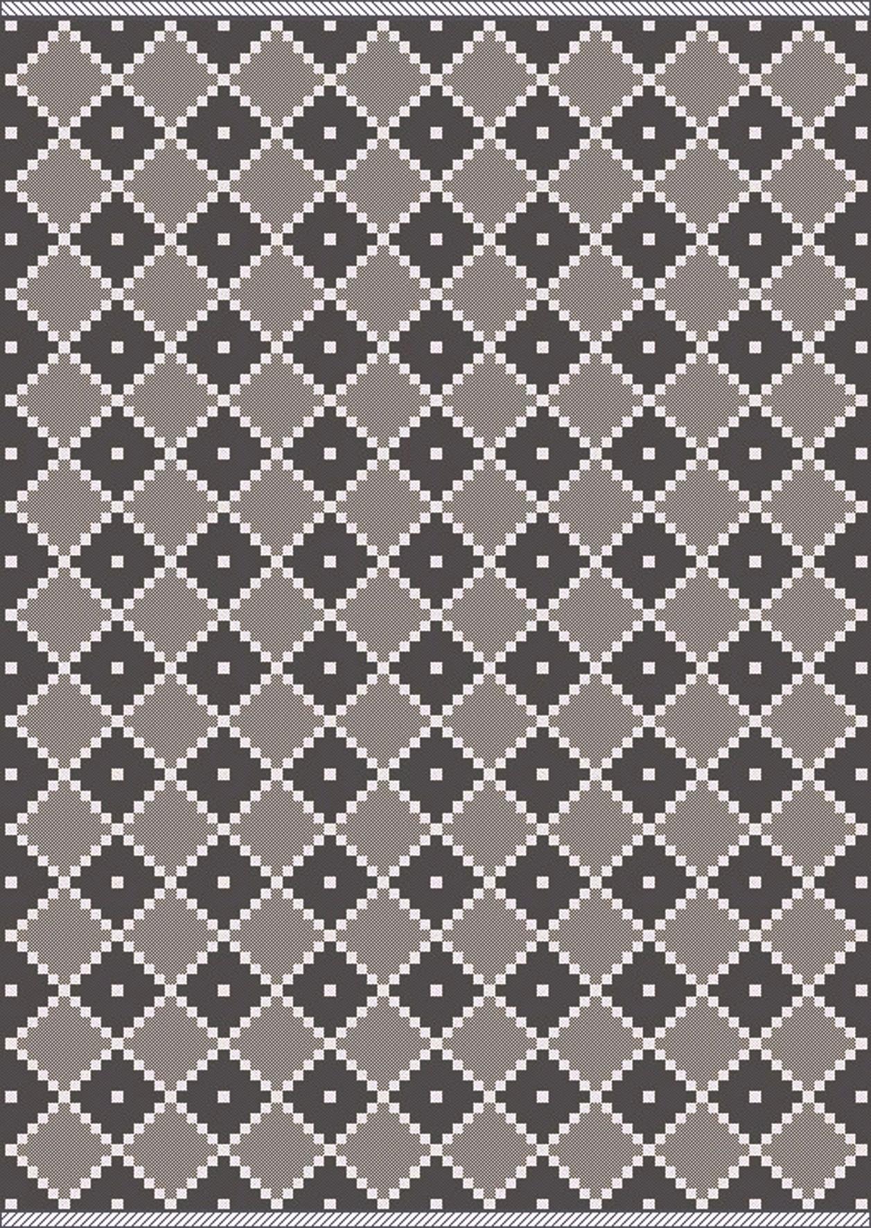 KOBEREC TKANÝ NA PLOCHO Phoenix 3, 160/230cm - šedá/antracitová, Moderní, textil (160/230cm) - Modern Living