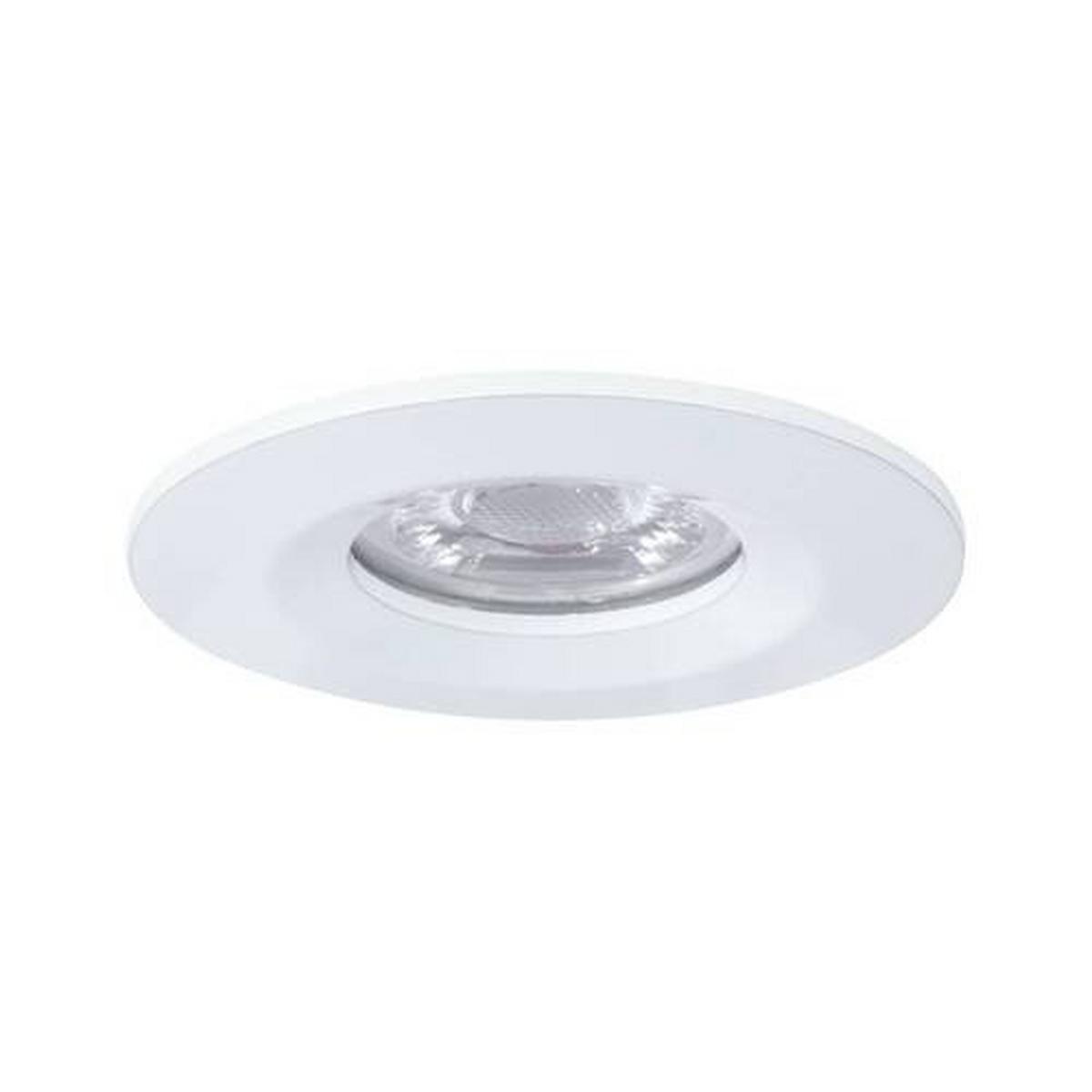 LED-Deckenleuchte Ø 6,5 cm, 1-Flammig, Rund - Alufarben/Weiß, Basics, Metall (6,5cm) - Paulmann