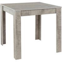 ESSTISCH Lynn Grau L: 80cm - Grau, Design, Holzwerkstoff (80/75/80cm) - MID.YOU