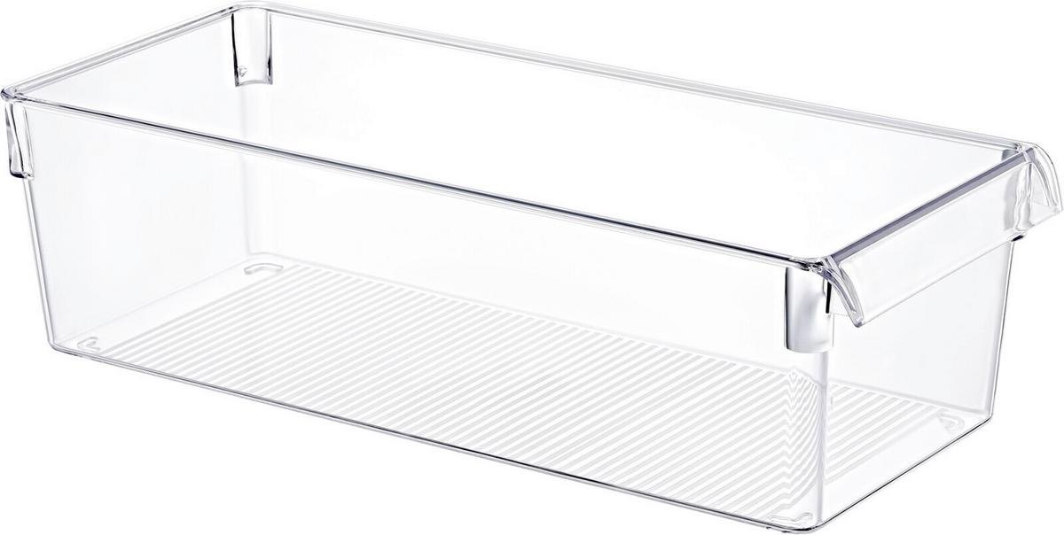 Organizér do chladničky ORGANIZER FRIDGE - priehľadné, Basics, plast (15/10/36cm)