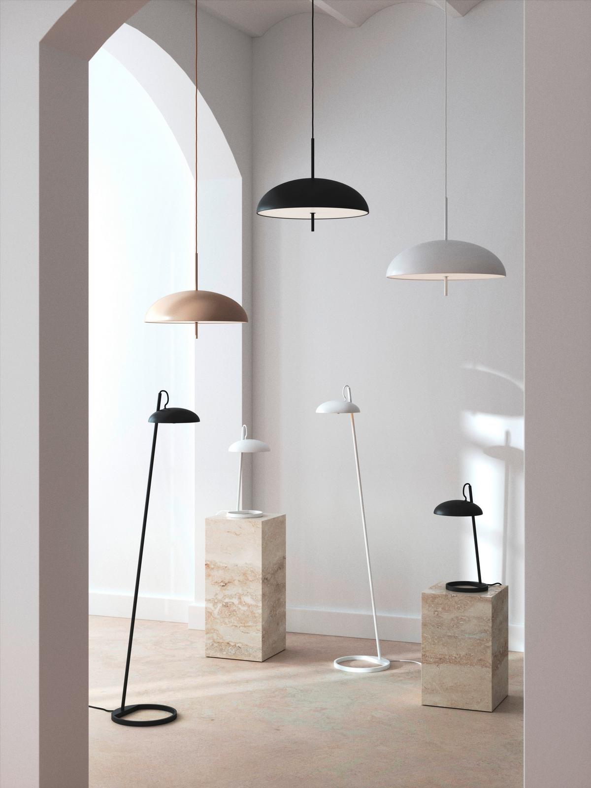 Hängeleuchte Versale Schwarz D: 49,5 cm - Schwarz, Design, Metall (49,5/41cm) - Nordlux