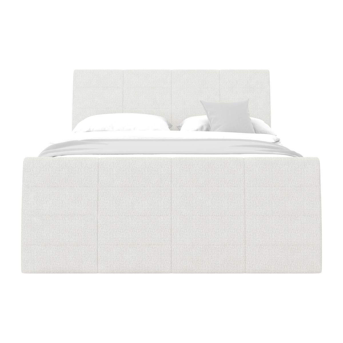 Boxspringbett Libra - Schwarz/Weiß, KONVENTIONELL, Textil (160/200cm)