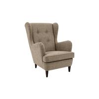 Füles Fotel Sultan - Basics, faalapú anyag/textil (78/102/98cm)