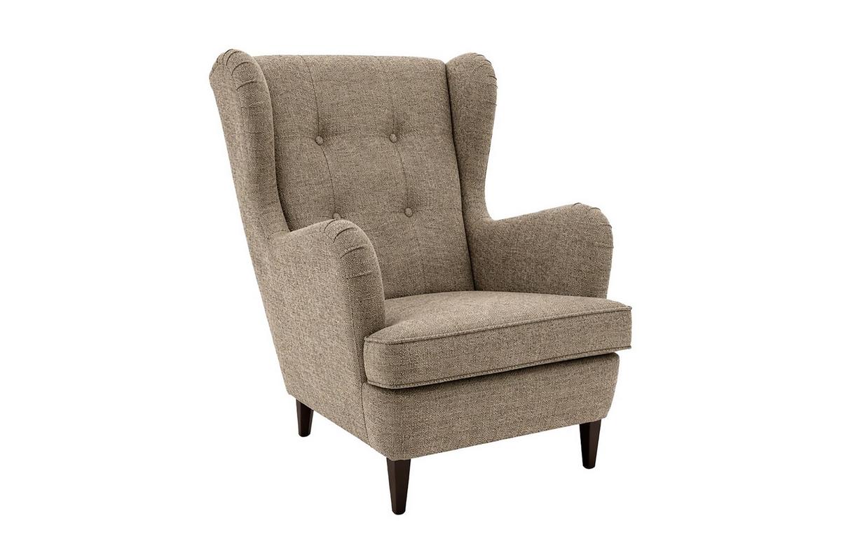 Füles Fotel Sultan - Basics, faalapú anyag/textil (78/102/98cm)