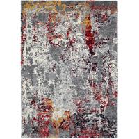 Webteppich Multicolor Timeline Firework Rund ⌀ 150 cm - Multicolor, Design, Textil (160cm) - Novel
