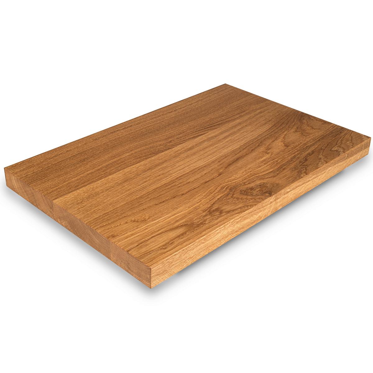 Schneidebrett Löwenburg Eichefarben B: 45 cm - Eichefarben, Basics, Holz (45/3/29,5cm)
