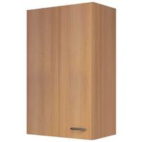 Küchenoberschrank Nano 50 cm Buche Dekor 1 Drehtür - Buchefarben, MODERN, Holzwerkstoff (50/89/32cm) - FlexWell