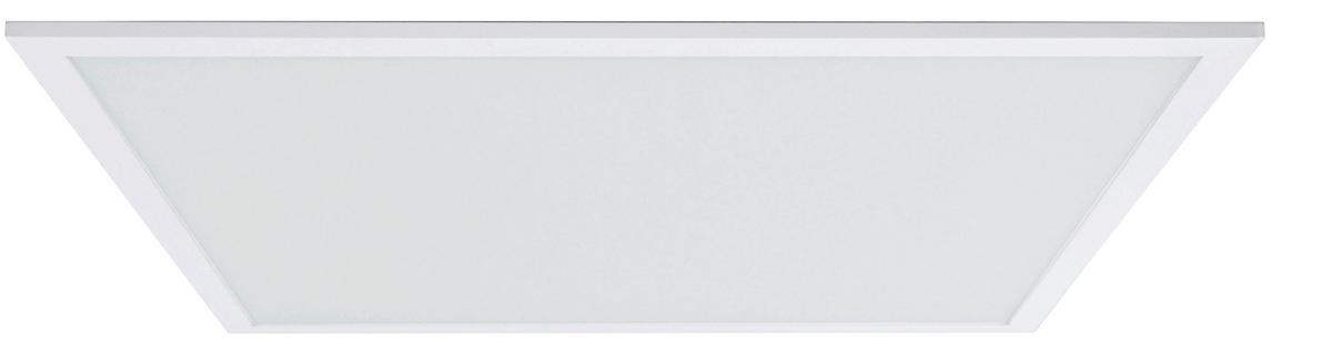 LED-Deckenleuchte L: 62 cm, mit Farbtemperaturwechsler - Weiß, Basics, Kunststoff/Metall (62/62/5cm)