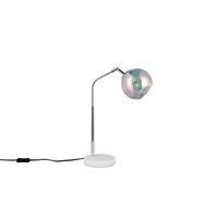Tischleuchte 516900106 Paxton - Chromfarben, Design, Glas/Metall (28/15/45cm) - Trio Leuchten