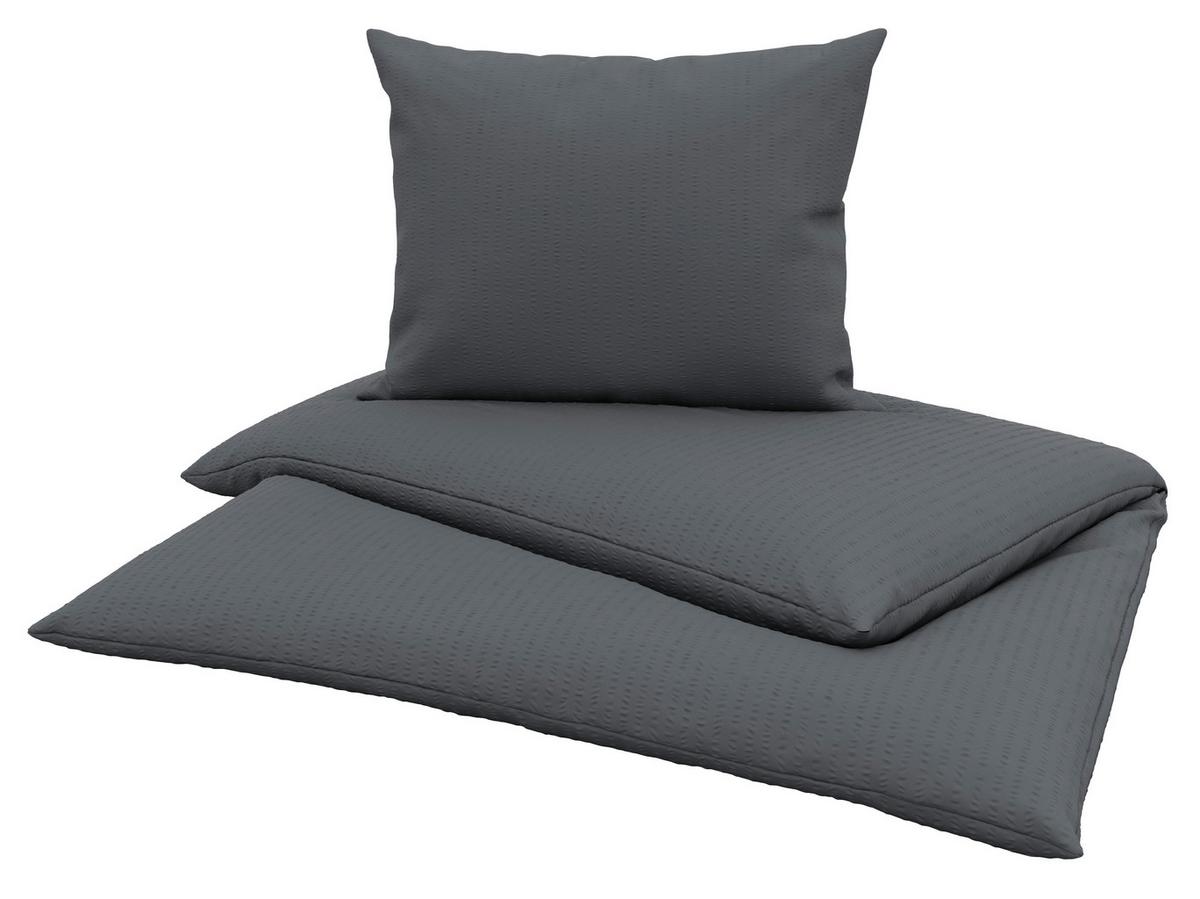 Ágyneműhuzat-garnitúra Larissa - antracit, Konventionell, textil - Ondega