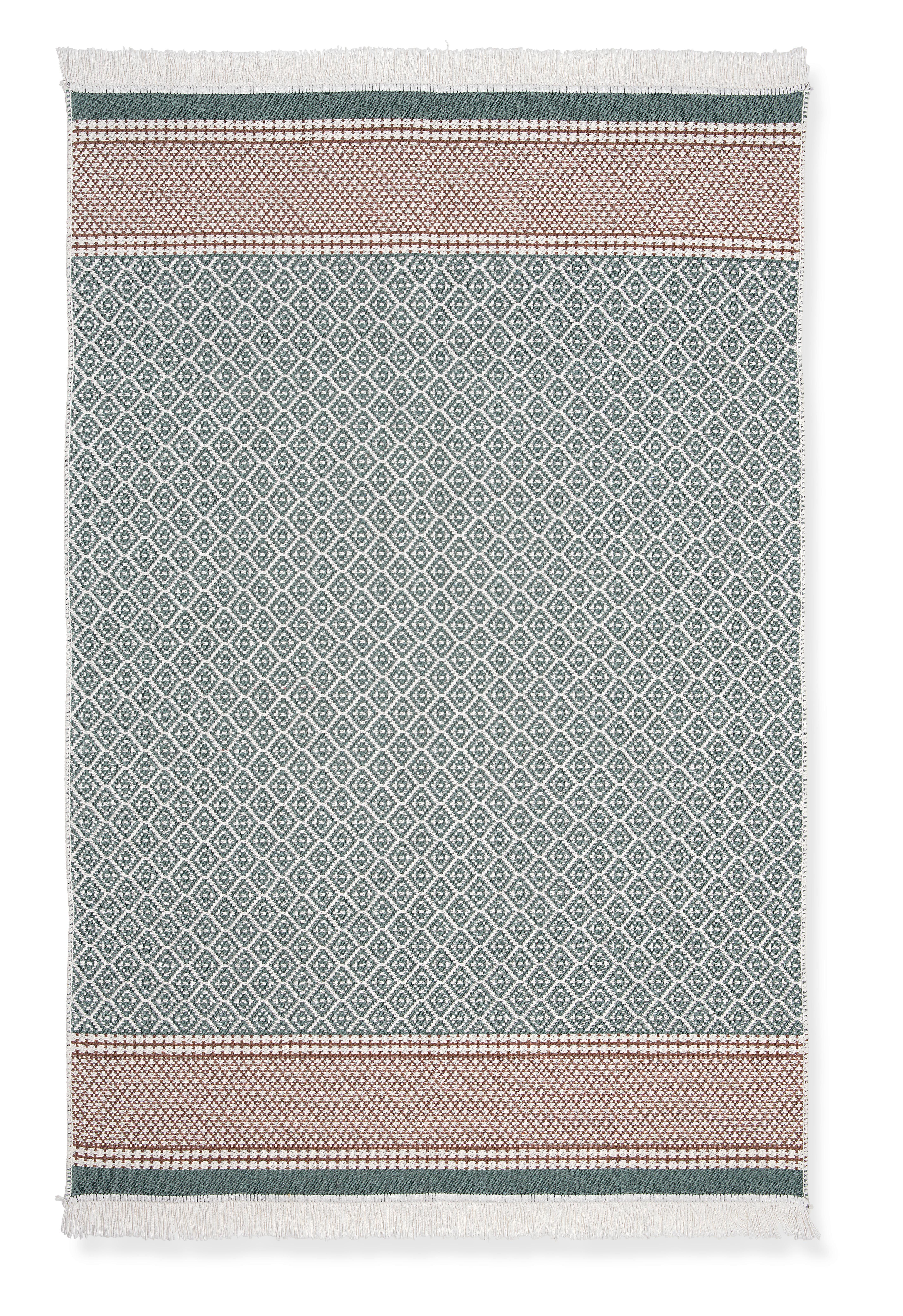 RUČNĚ TKANÝ KOBEREC Azteca 2, 120/170cm, zelená - zelená, Moderní, textil (120/170cm) - Mömax