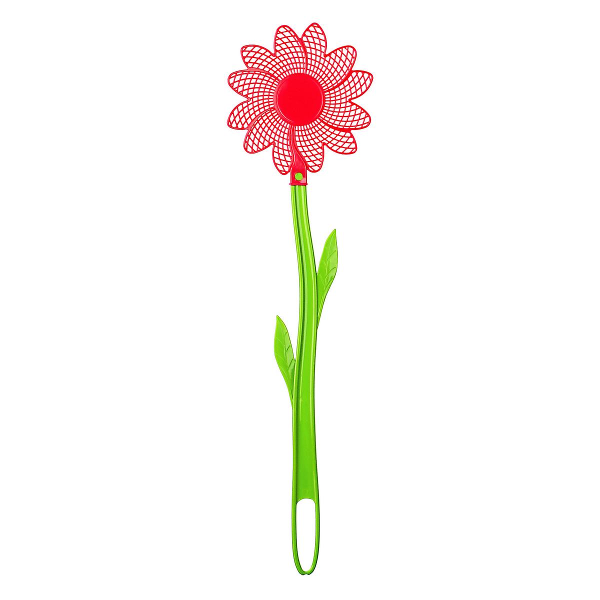 Fliegenklatsche Floyd - Gelb/Rot, KONVENTIONELL, Kunststoff (12/47,4cm) - Ondega