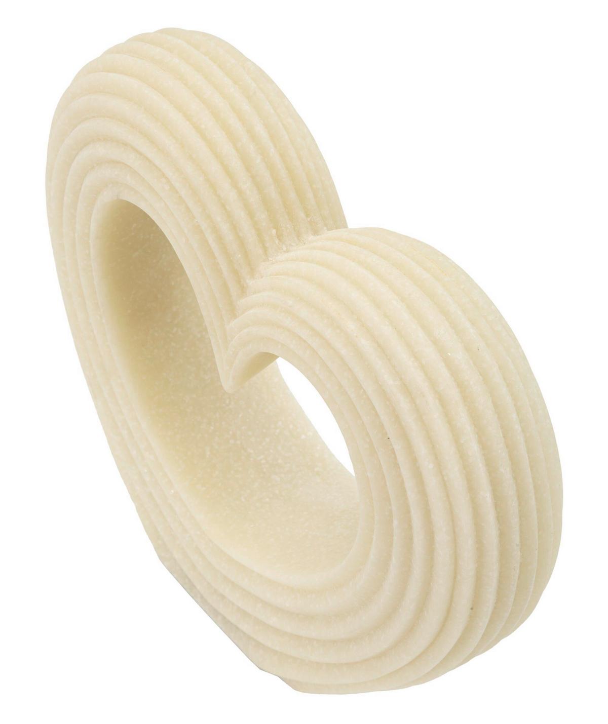 Skulptur Kunststoff, Weiß - Basics, Kunststoff (21/19/6cm)