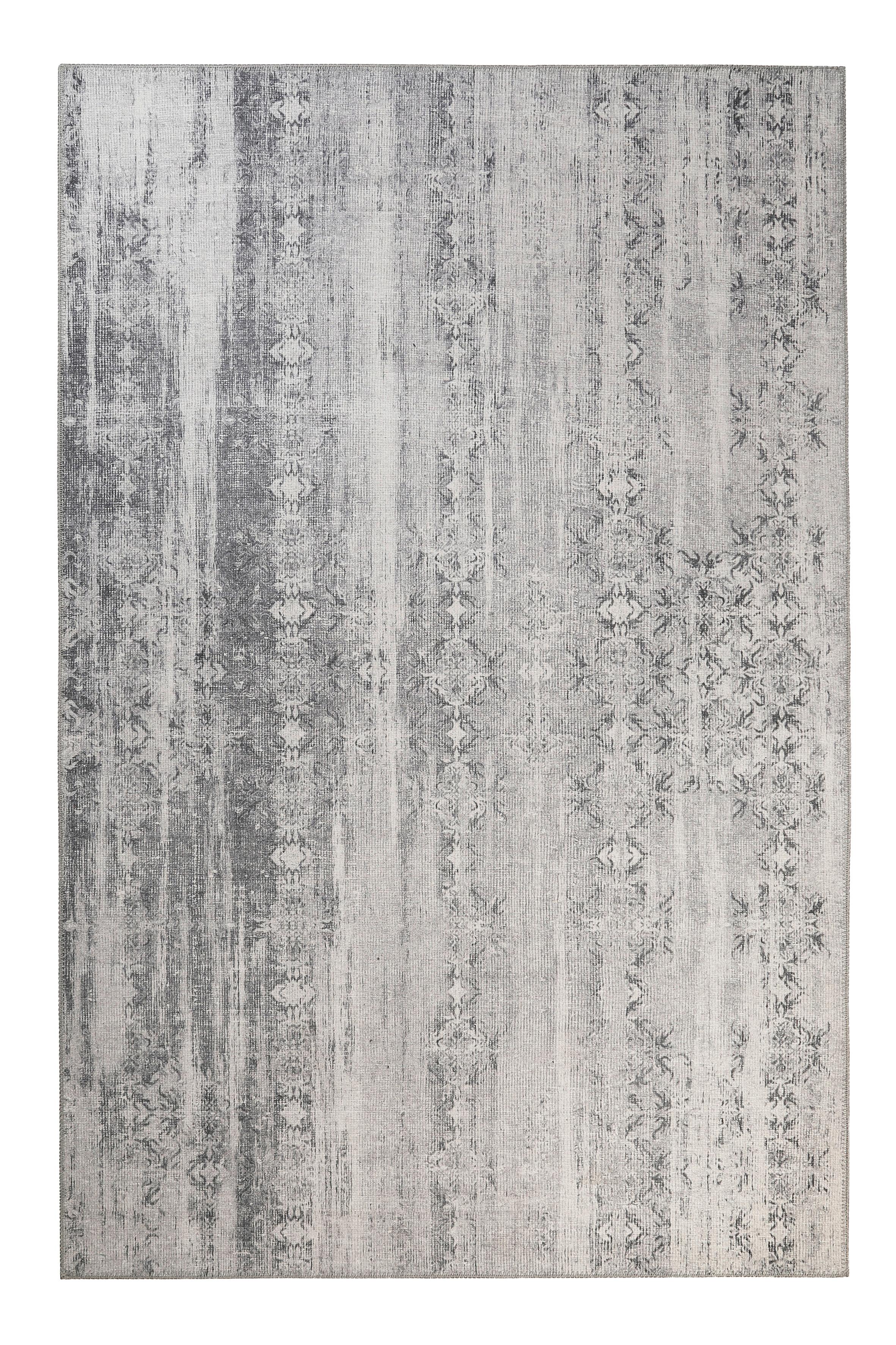 Webteppich Alaska Grau/weiß 160x230 Cm